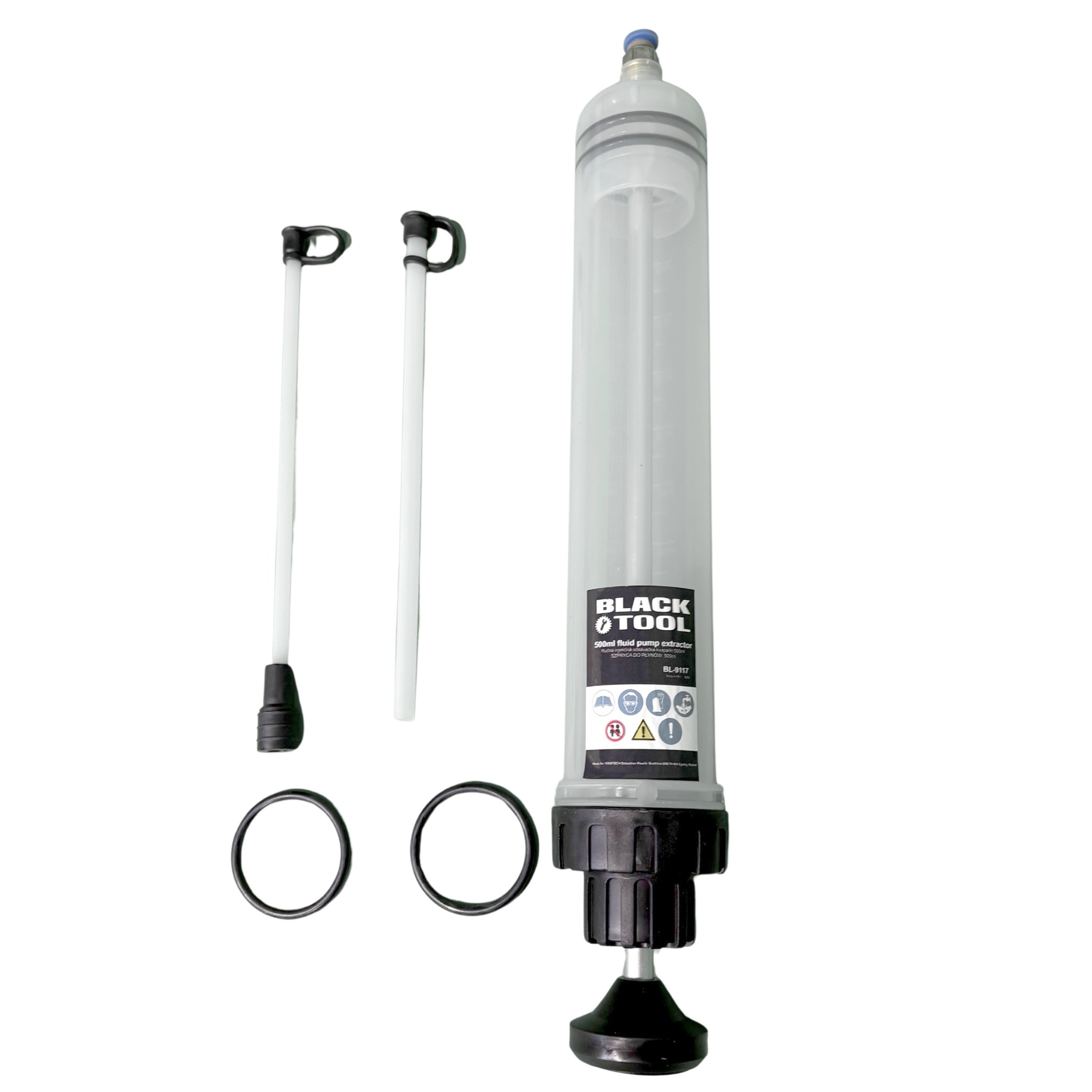 Odsávačka oleja 0,5 l – ručná odsávačka a plnička kvapalín